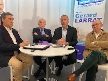 Municipales à Carcassonne : Gérard Larrat mise sur la sécurité