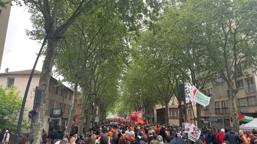 1er mai. Moins de monde qu'espéré dans le cortège toulousain et des...