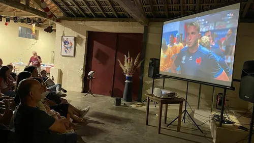 On a suivi France-Uruguay avec le papa d'Anthony Jelonch ! 