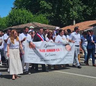 Fleurance (32) : 6 000 personnes réunies en hommage à Lyhanna