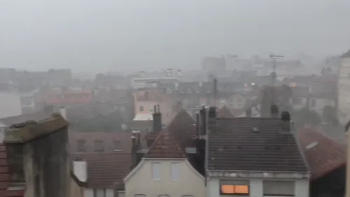 VIDEO. La grêle a touché une partie de la région ce dimanche soir