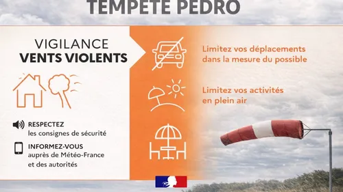 Tempête Pedro : la région de nouveau frappée par des pluies...