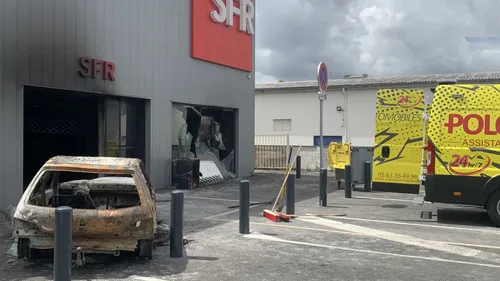 Castres. Enquête ouverte après le casse de la boutique SFR à la...