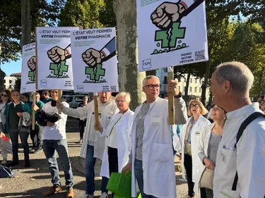 Mobilisation des pharmaciens à Foix 