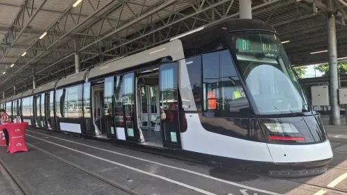 Les nouvelles rames Citadis 3 arrivent sur le réseau CTS