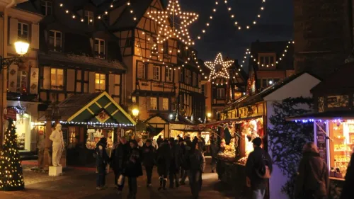 Noël à Colmar : la gestion des flux touristiques