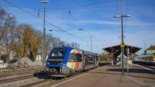 Une ligne de train Strasbourg-Bâle Mulhouse en 2034