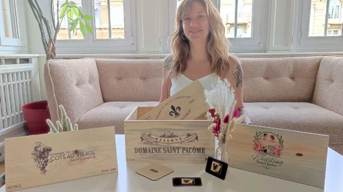 Des caisses à vin personnalisées made in Alsace pour votre déco