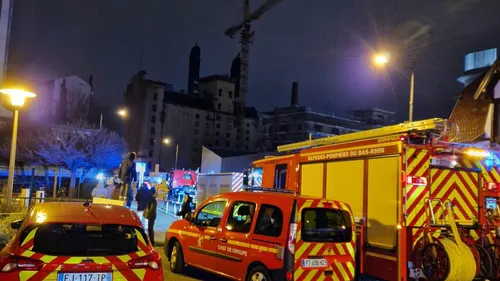 Schiltigheim : une cheminée de l'ancienne brasserie Fischer menace...