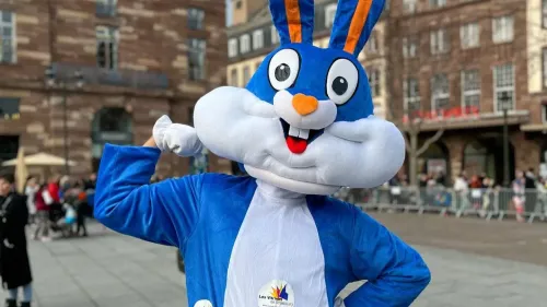 Les Vitrines de Strasbourg fêtent Pâques pour les enfants