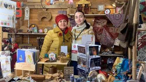 Strasbourg : un chalet arménien au marché de Noël