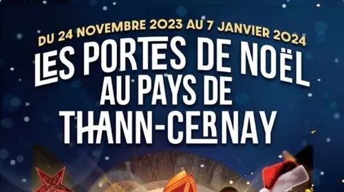 Les Portes de Noël de Thann-Cernay se dévoilent