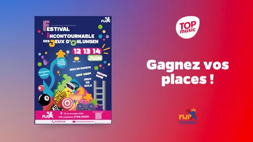 Top Music vous offre vos pass famille pour le Festival...