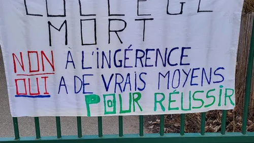 Opération collège mort à Schiltigheim
