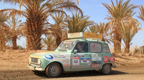 Les Alsaciennes en 4L terminent sur le podium