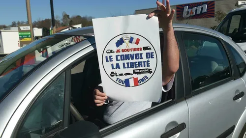 Des "convois de la liberté" aux portes de Strasbourg