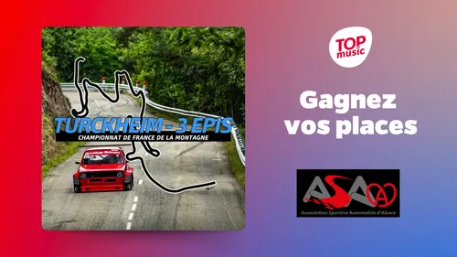 Gagnez vos places pour la Course de Côte de Turckheim - Trois Épis...