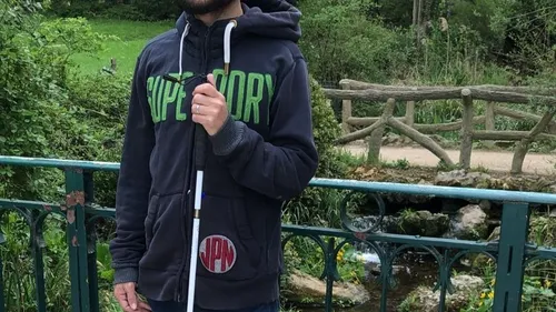 Des déficients visuels dans l'ascension du Mont Sainte-Odile