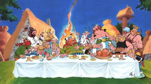 Asterix et le banquet du coeur