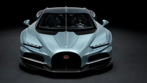 La nouvelle Bugatti dévoilée hier soir à Molsheim