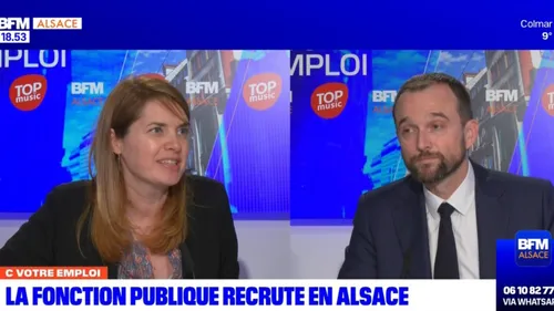 La fonction publique recrute 1244 personnes en Alsace