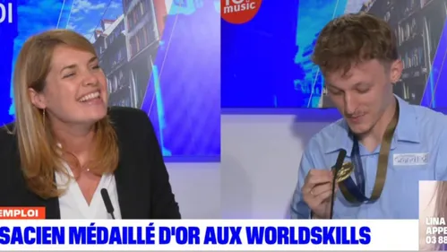 Médaillé d’or aux WorldSkills, l'Alsacien Killian Fehringer nous...