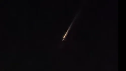 Pas d’OVNI mais un satellite dans le ciel alsacien