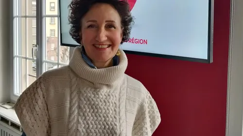 Caroline Chétochine et son 50ème épisode de Podium 