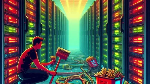 Serveurs allégés, carbone économisé