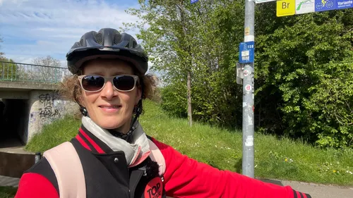 Le crush du jour : à vélo entre Neuf-Brisach et Breisach-am-Rhein