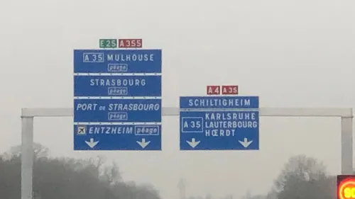 GCO : un panneau vandalisé pour éviter le péage 