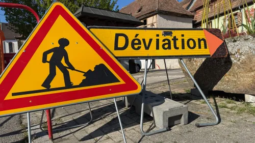 Des travaux sur le RD83 à Guémar