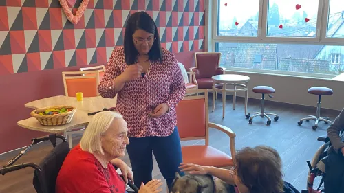 De la médiation animale à l’EHPAD Salem à Barr