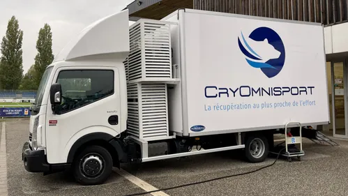 Le seul camion de cryothérapie ambulant de France est en Alsace
