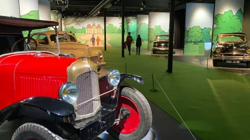  En voiture avec Tintin à Mulhouse 