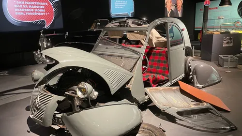 Les voitures de Louis de Funès exposées au Musée l’auto de Mulhouse