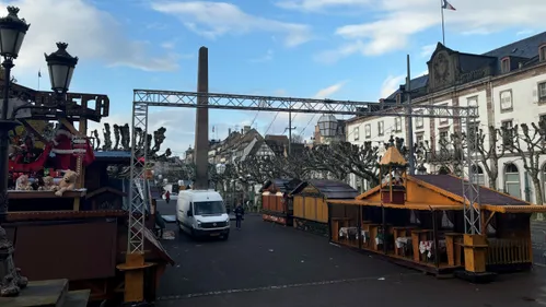 Des nouvelles mesures de sécurité pour le marché de Noël de Strasbourg
