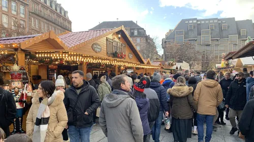 Sécurité renforcée sur le marché de Noël de Strasbourg 