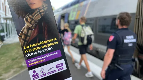 Les gares mobilisées contre le harcèlement des femmes