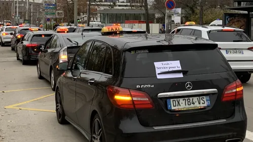 Manifestation des taxis, un vendredi noir prévu à Strasbourg