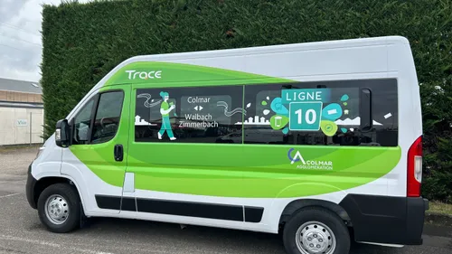 Nouvelle ligne de bus et nouvelle appli à la Trace à Colmar