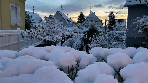 La neige, le verglas et les conséquences