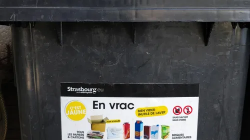 Vous pouvez jeter davantage de déchets recyclables dans la poubelle...