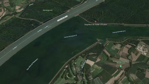 Mise en eau du polder d'Erstein ce 11 mai