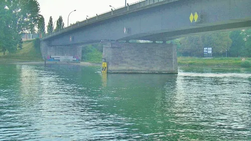 Des travaux sur le pont de l'Europe à Strasbourg