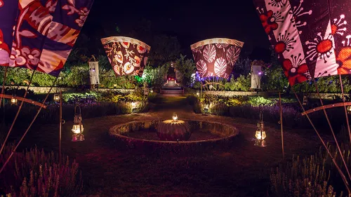 Le Parc de Wesserling, magique la nuit au mois d’août