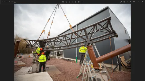 14ème grand huit d'Europa-Park en construction