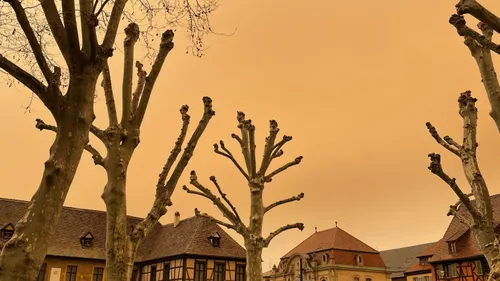 Le retour du sable du Sahara