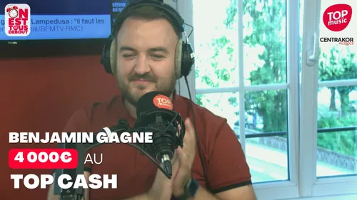 Benjamin gagne 4 000 euros au Top Cash