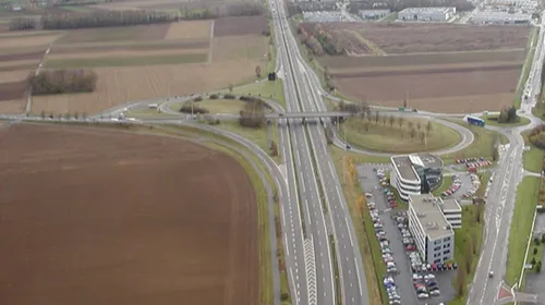 Des travaux au niveau de l'échangeur de Wolfisheim